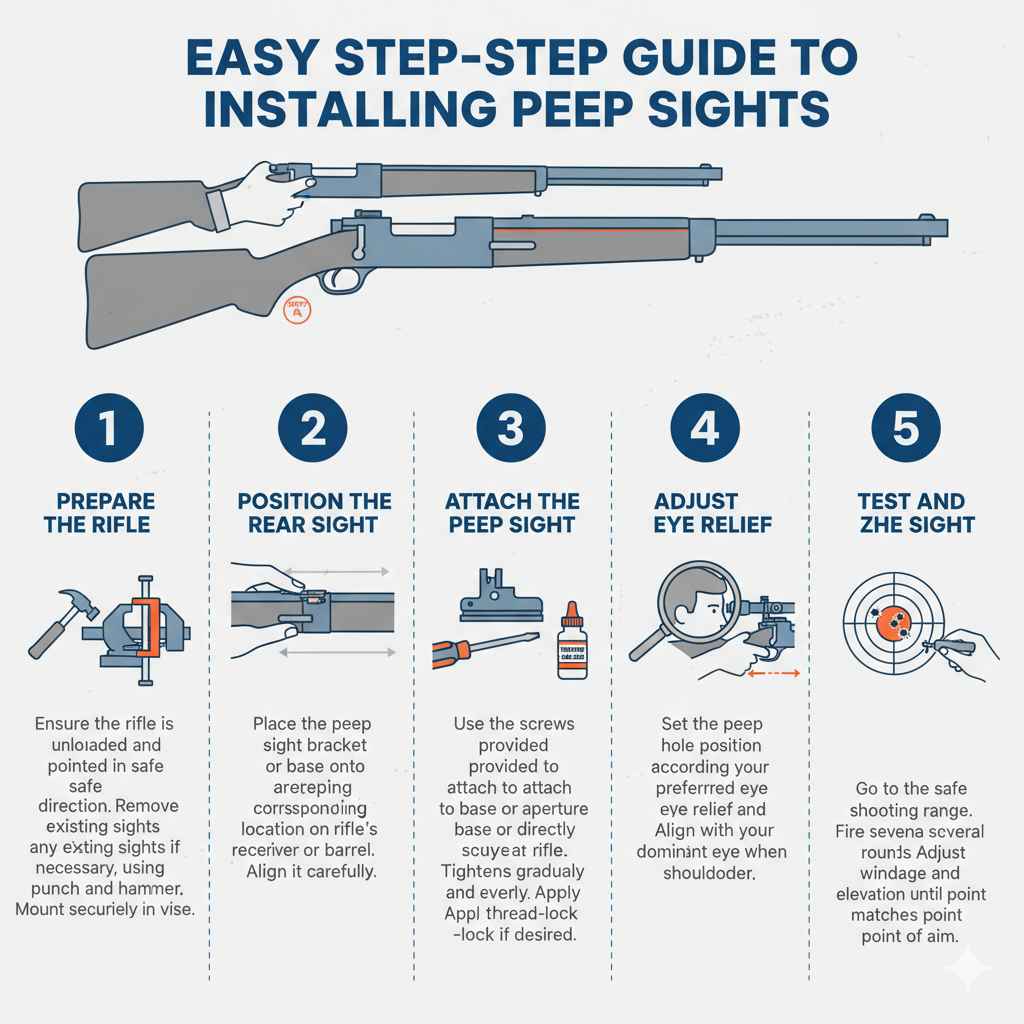 Easy Step-by-Step Guide to Installing Peep Sights