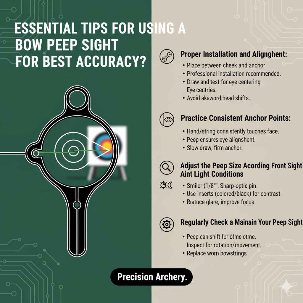 Essential Tips for Using a Bow Peep Sight for Best Accuracy