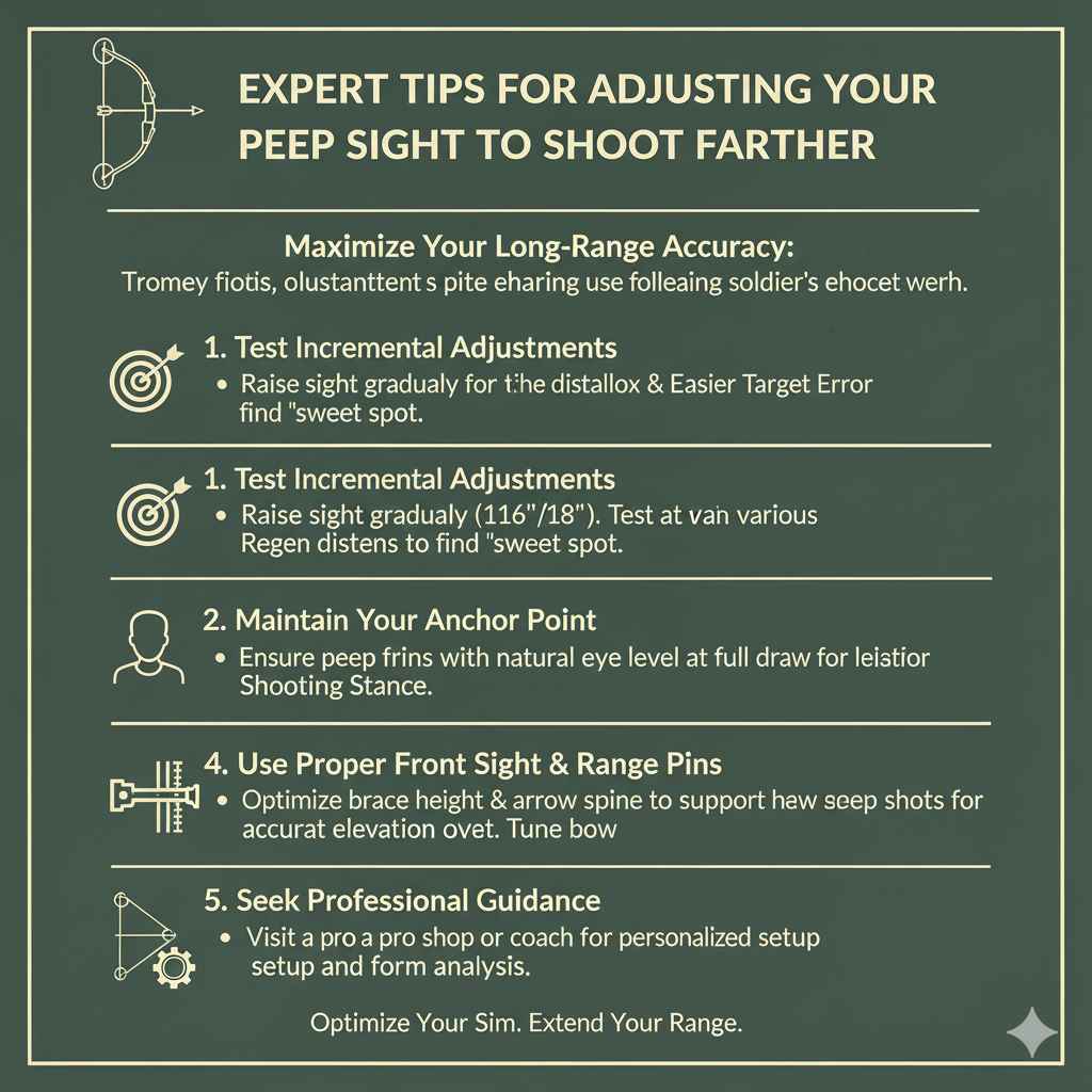 Expert Tips for Adjusting Your Peep Sight to Shoot Farther