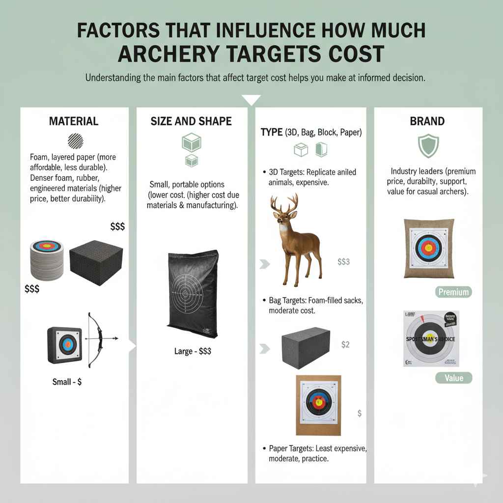 Factors That Influence How Much Archery Targets Cost