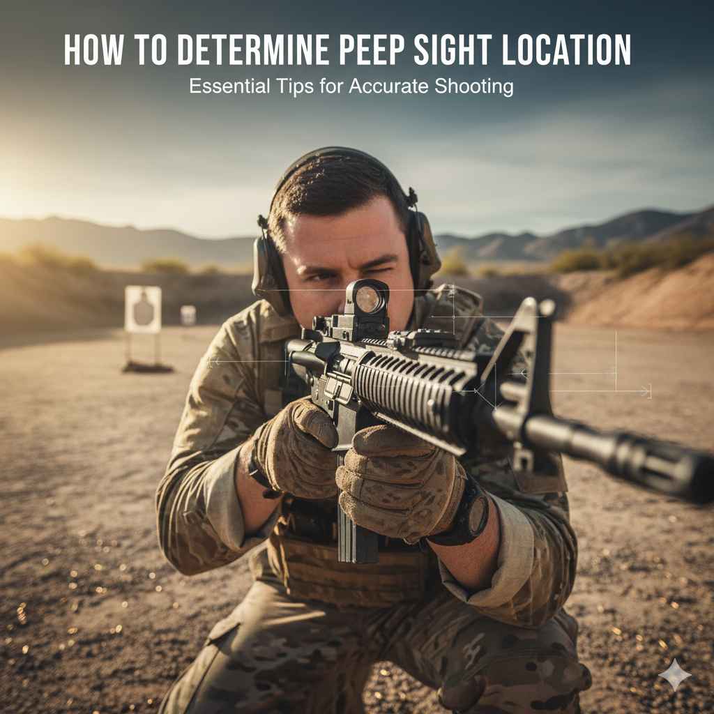 How Determine Peep Sight Location