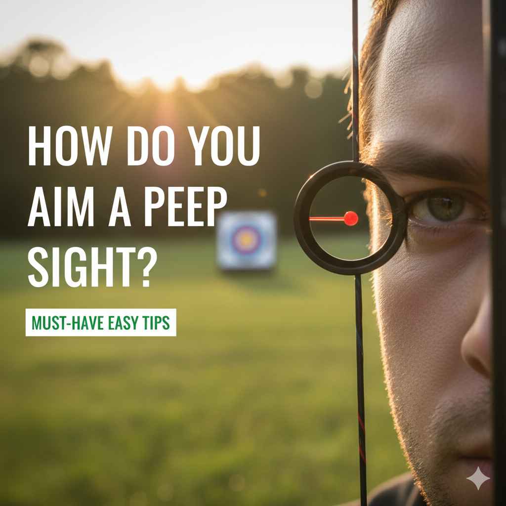 How Do You Aim a Peep Sight