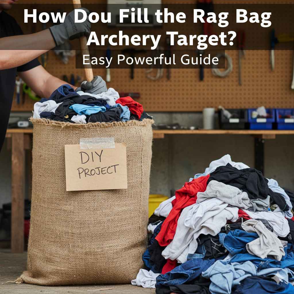 How Do You Fill the Rag Bag Archery Target