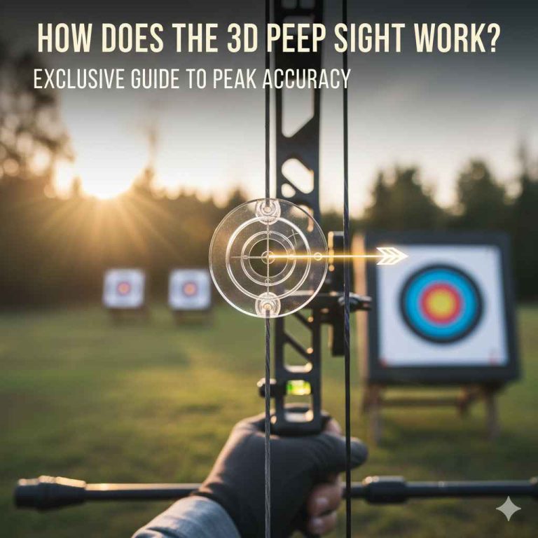 How Does the 3D Peep Sight Work