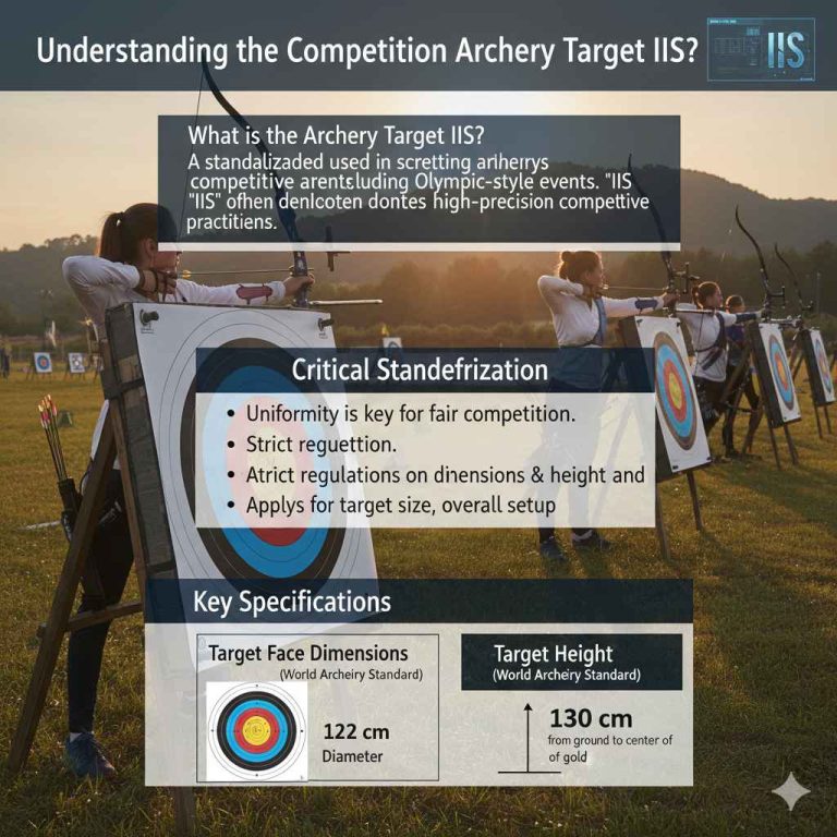 How High Is Competition Archery Target IIS