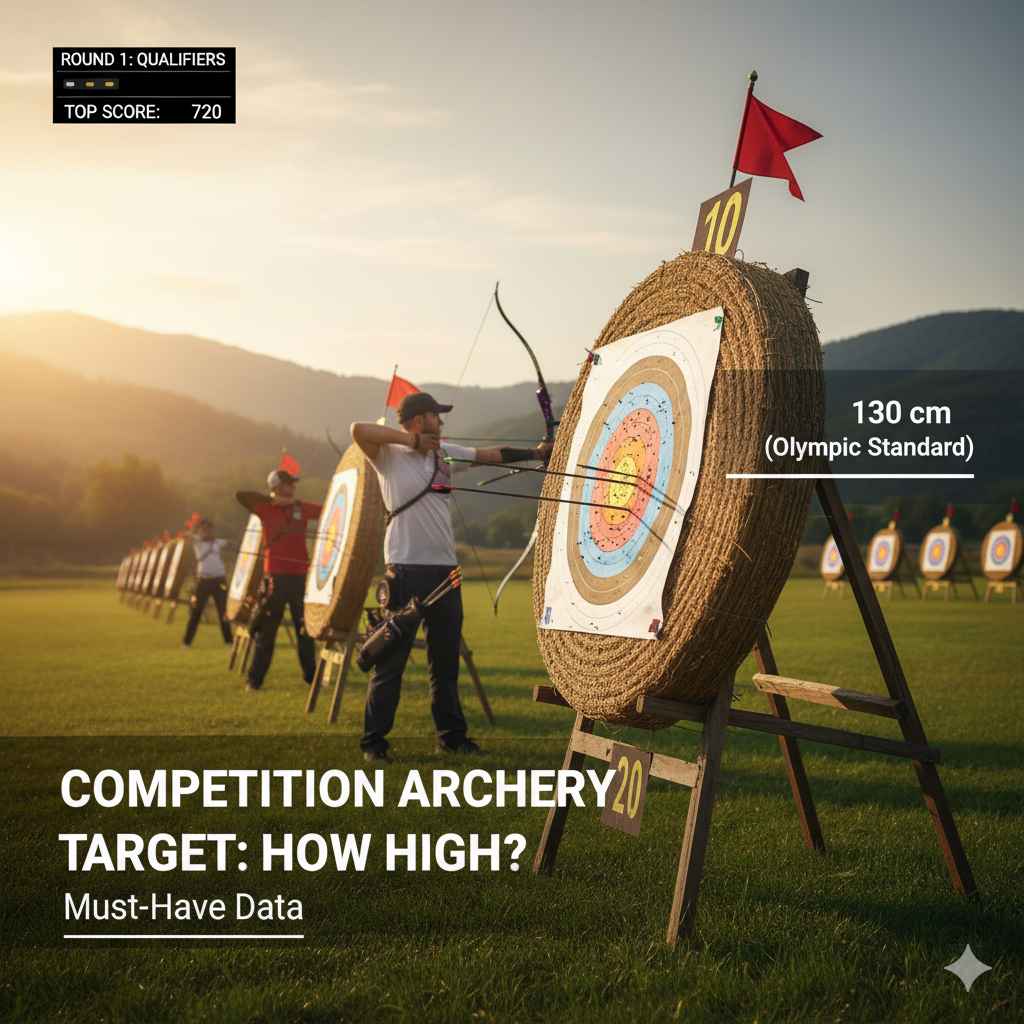 How High Is Competition Archery Target IIS