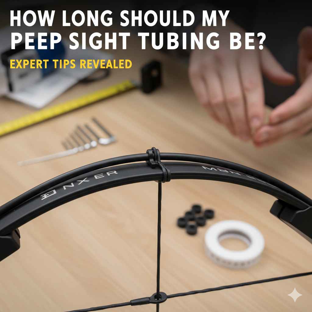 How Long Should My Peep Sight Tubing Be