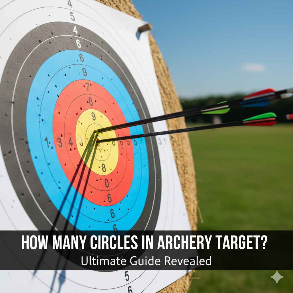 How Many Circles in Archery Target