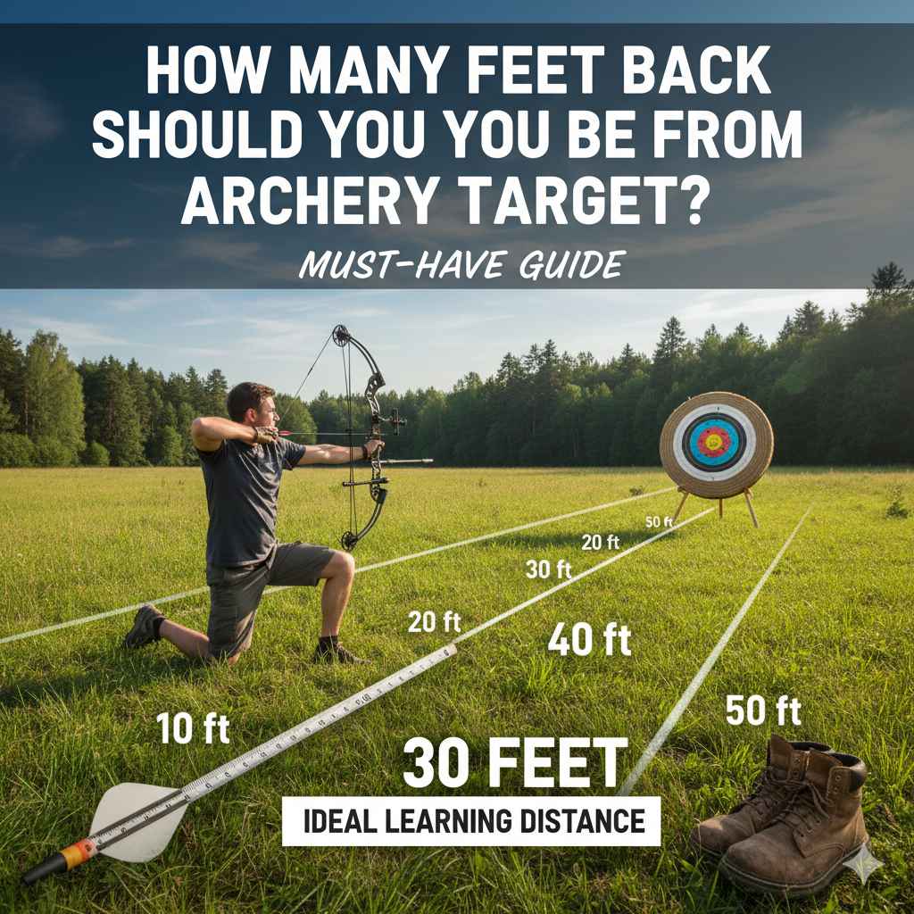 How Many Feet Back Should You Be From Archery Target