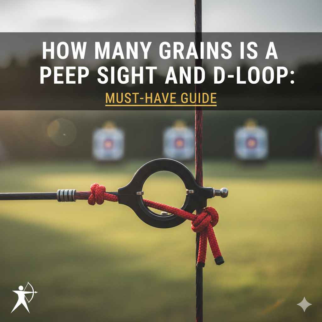 How Many Grains Is a Peep Sight and D Loop