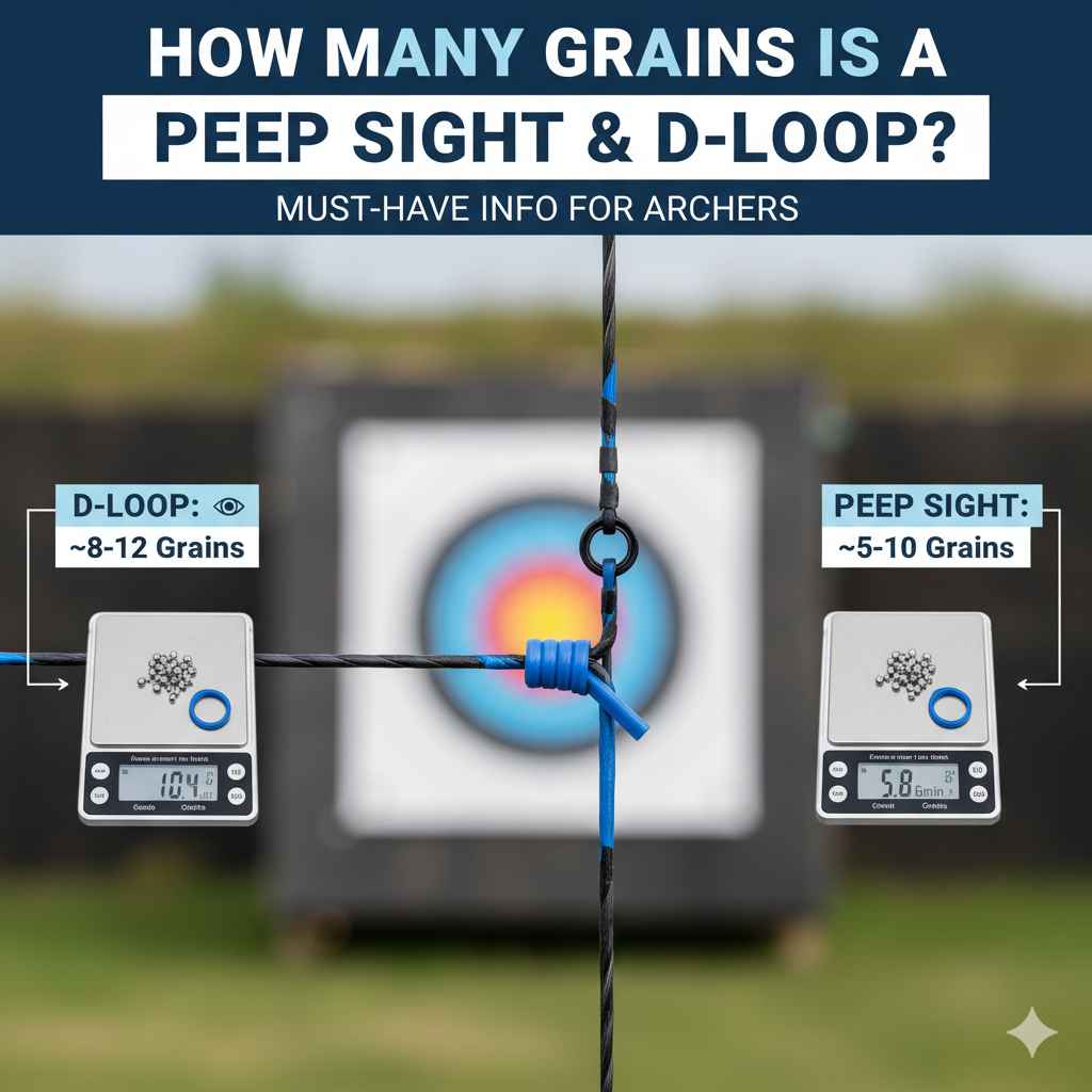 How Many Grains Is a Peep Sight and D Loop