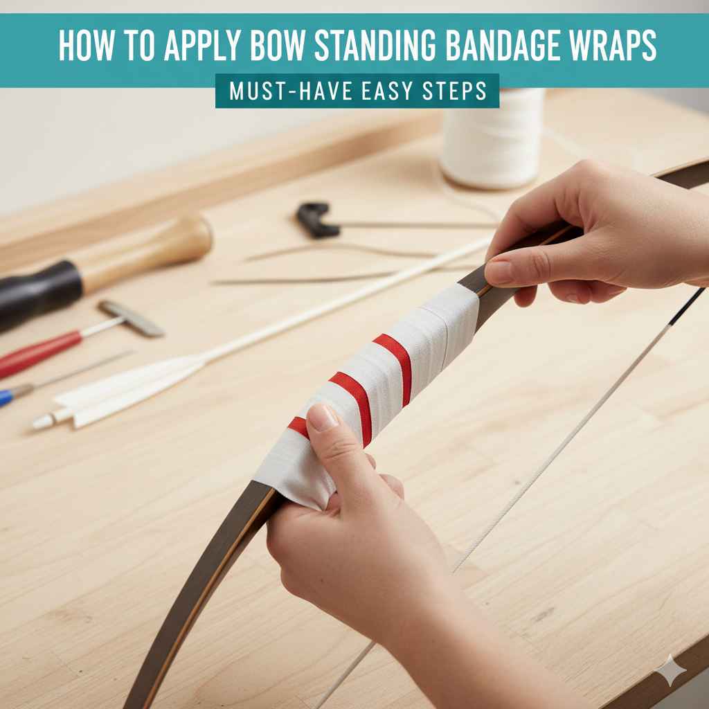 How to Apply Bow Standing Bandage Wraps