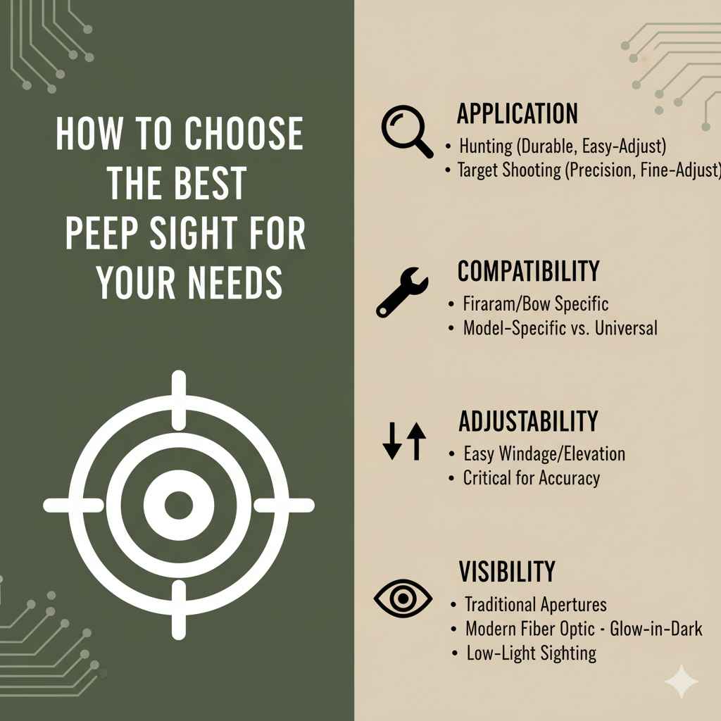 How to Choose the Best Peep Sight for Your Needs