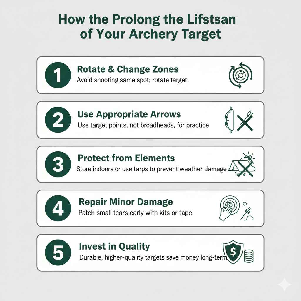 How to Prolong the Lifespan of Your Archery Target