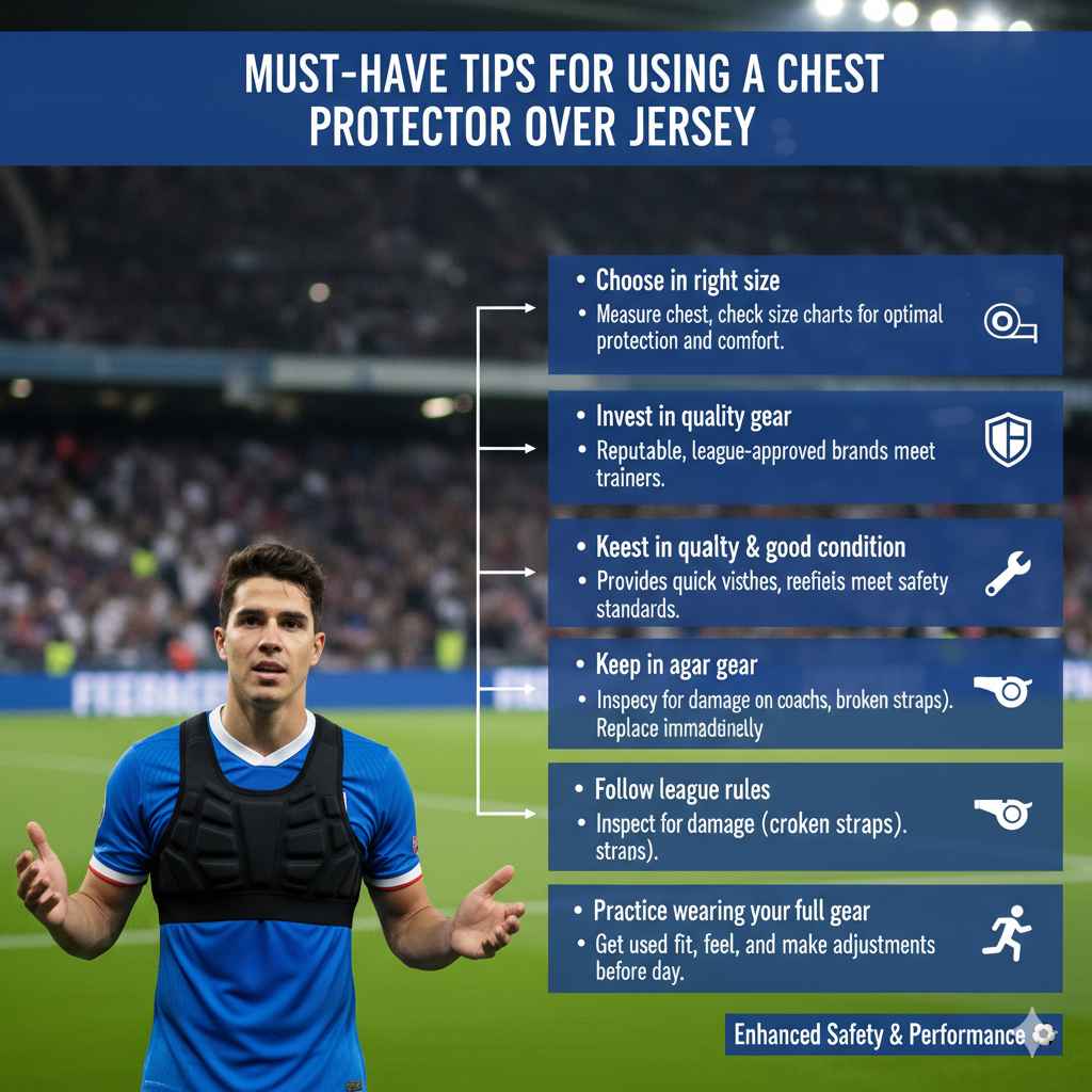 Must-Have Tips for Using a Chest Protector Over a Jersey