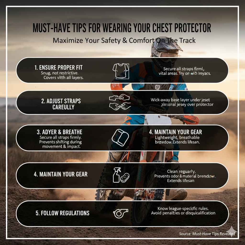 Must-Have Tips for Wearing Your Chest Protector