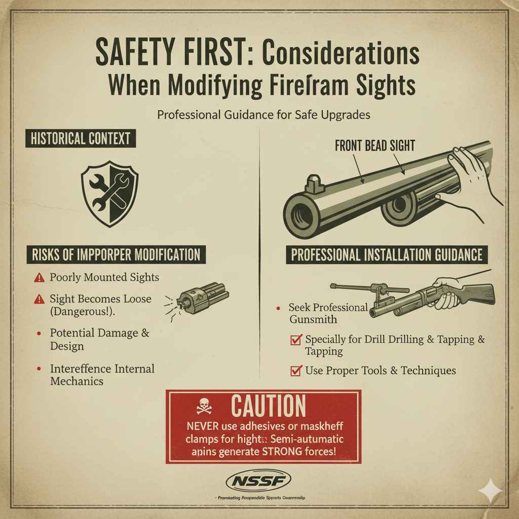 Safety First Considerations When Modifying Sights