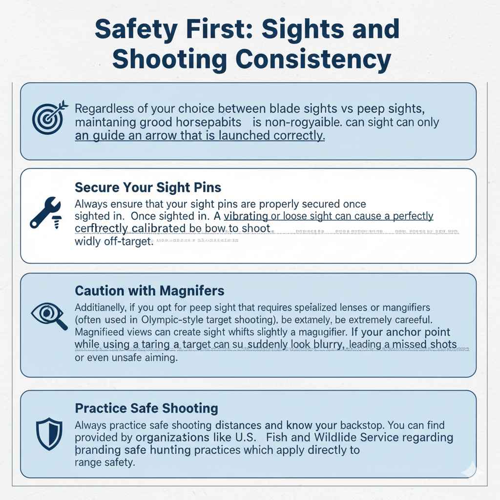 Safety First Sights and Shooting Consistency