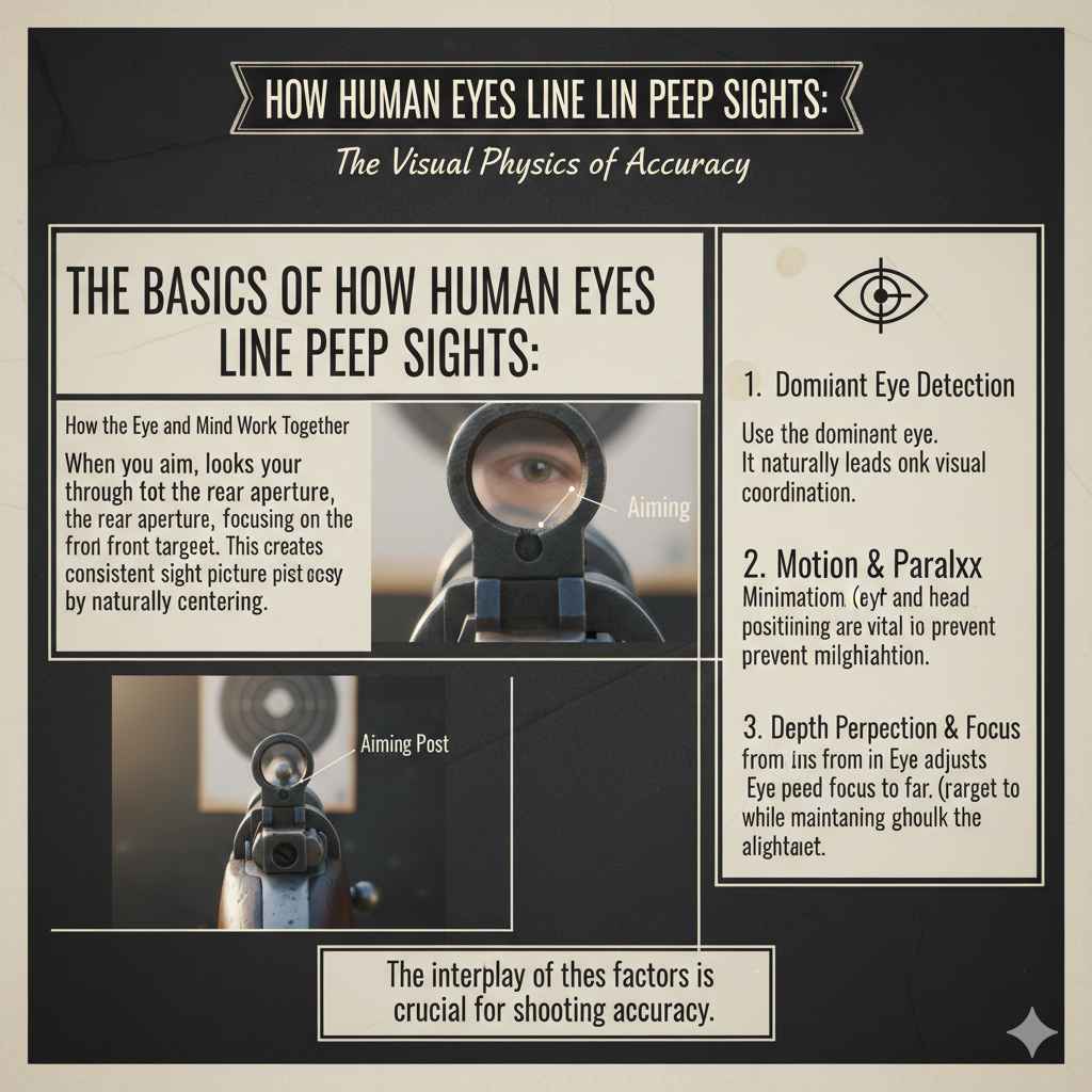 The Basics of How Human Eyes Line Up Peep Sights