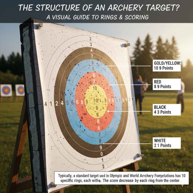 How Many Rings on an Archery Target? Colors & Point Values