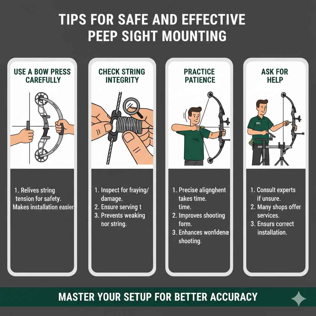 Tips for Safe and Effective Peep Sight Mounting