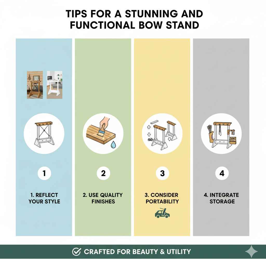 Tips for a Stunning and Functional Bow Stand