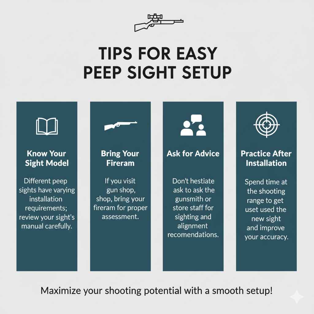 Tips for an Easy Peep Sight Setup