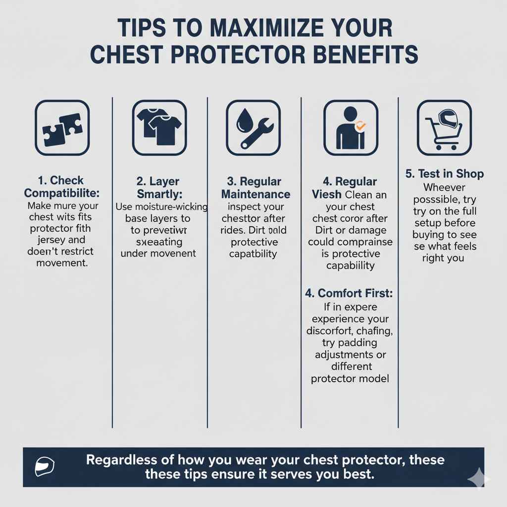 Tips to Maximize Your Chest Protector Benefits