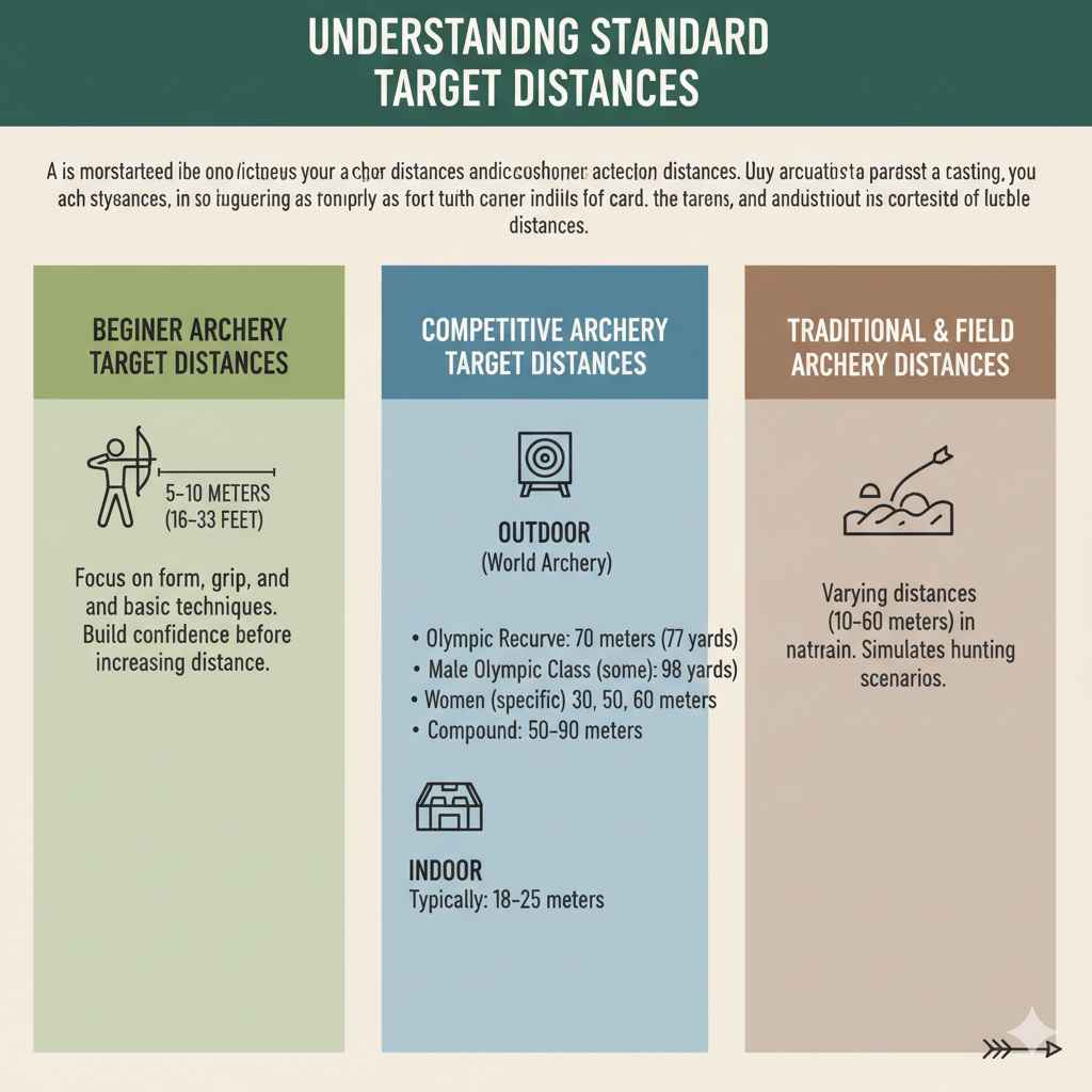 Understanding Standard Archery Target Distances 