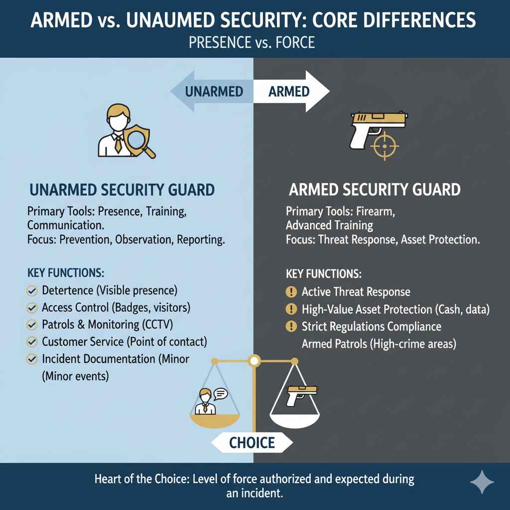 Understanding the Core Difference Arms vs. Presence