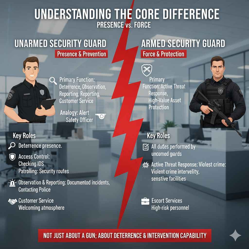 Understanding the Core Difference Presence vs. Force