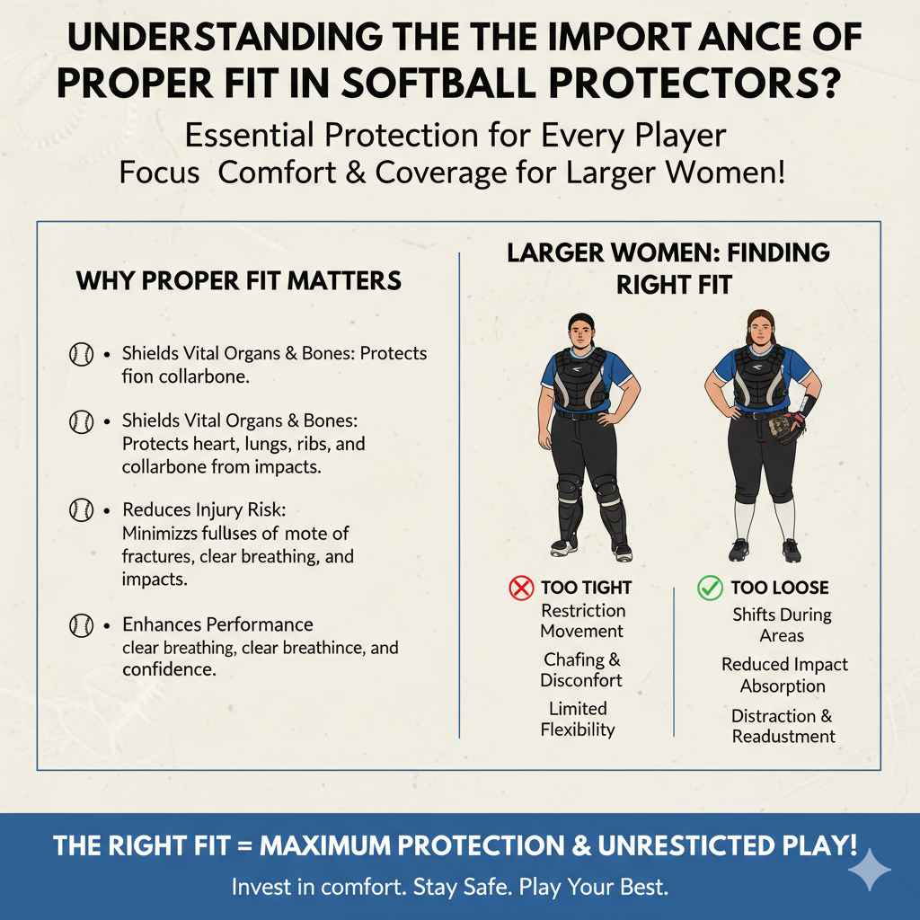 Understanding the Importance of Proper Fit in Softball Chest Protectors