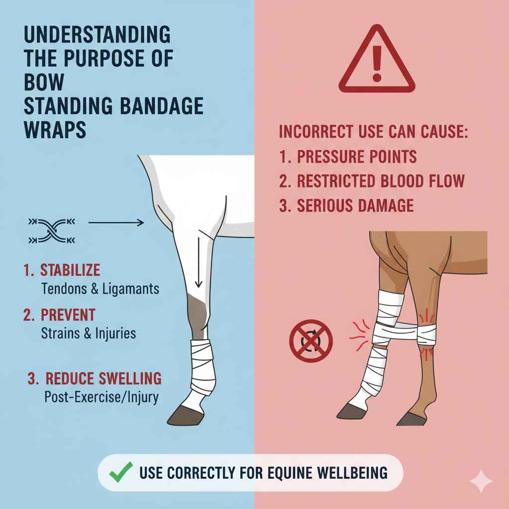 Understanding the Purpose of Bow Standing Bandage Wraps