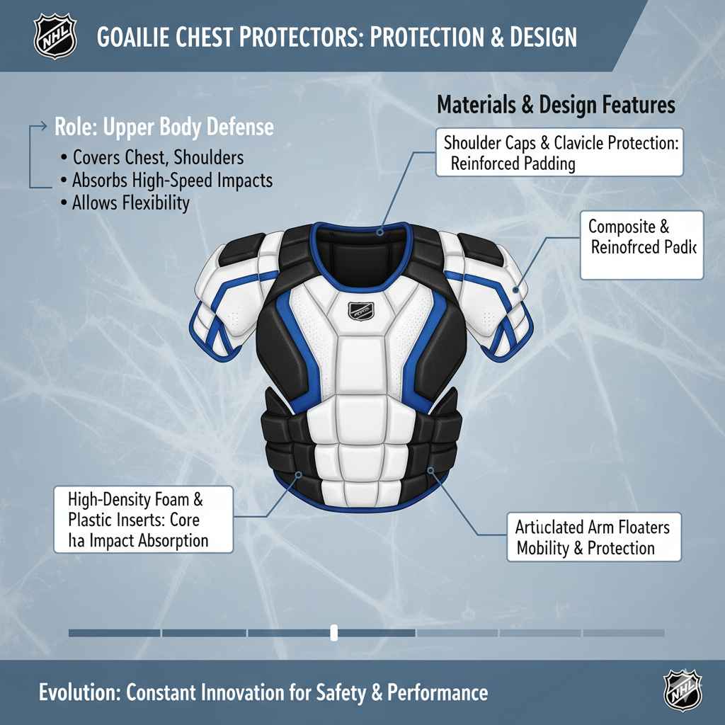Understanding the Role and Design of NHL Goalie Chest Protectors