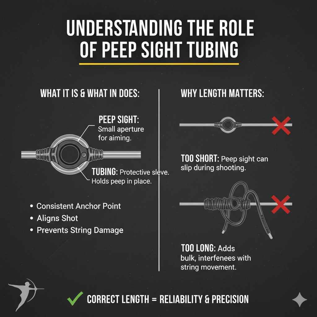 Understanding the Role of Peep Sight Tubing