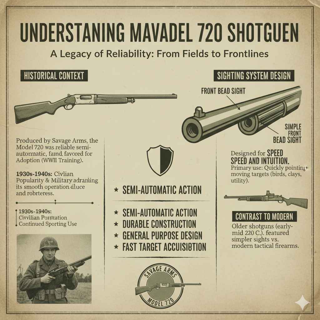Understanding the Savage Model 720 Shotgun