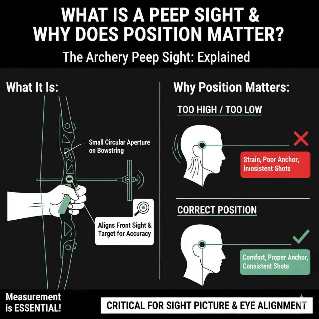 What Is a Peep Sight and Why Does Position Matter