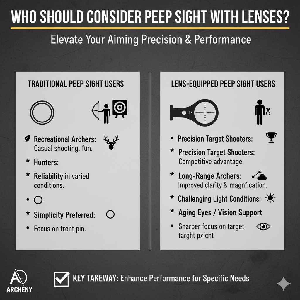 Who Should Consider Peep Sights with Lenses
