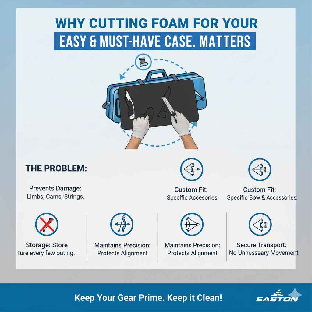 Why Cutting Foam for Your Bow Case Matters
