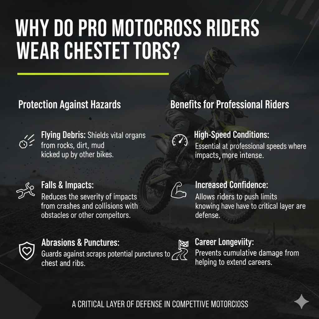 Why Do Pro Motocross Riders Wear Chest Protectors 