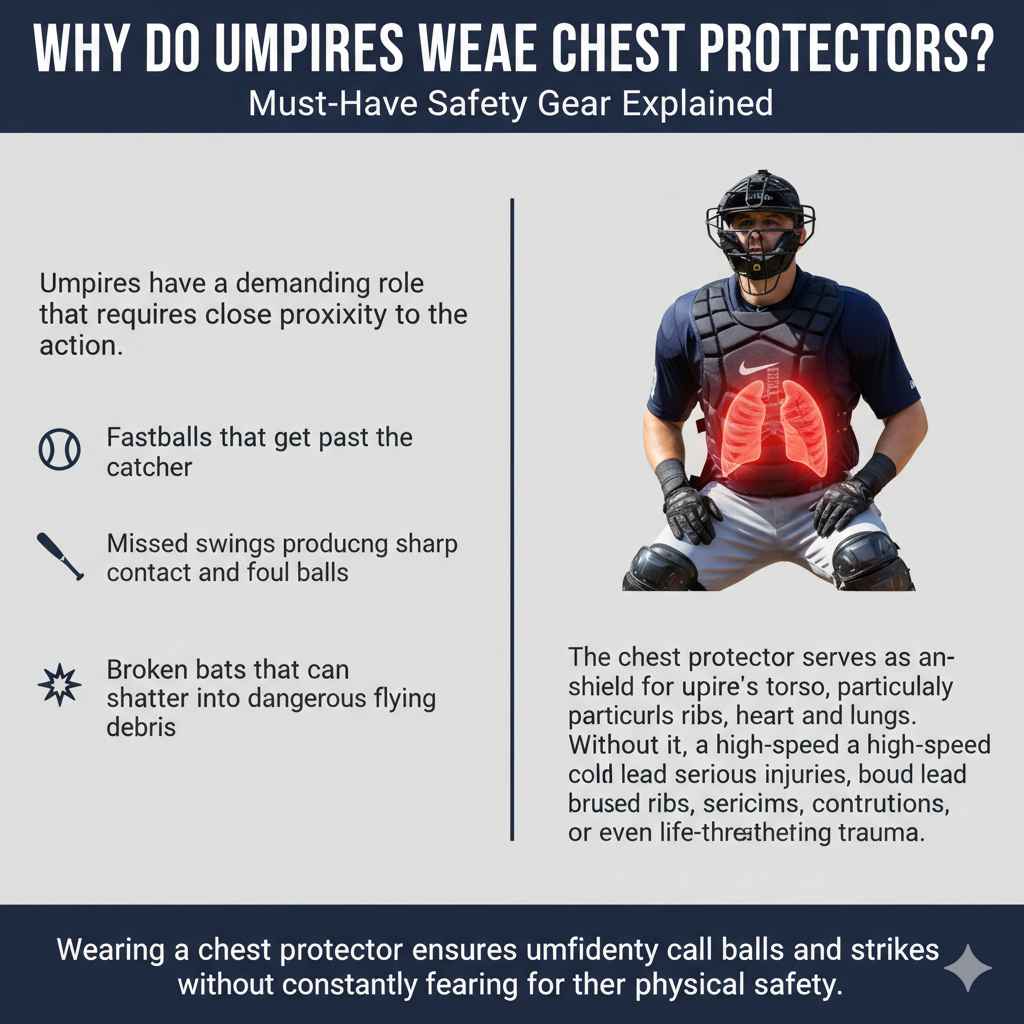 Why Do Umpires Wear Chest Protectors