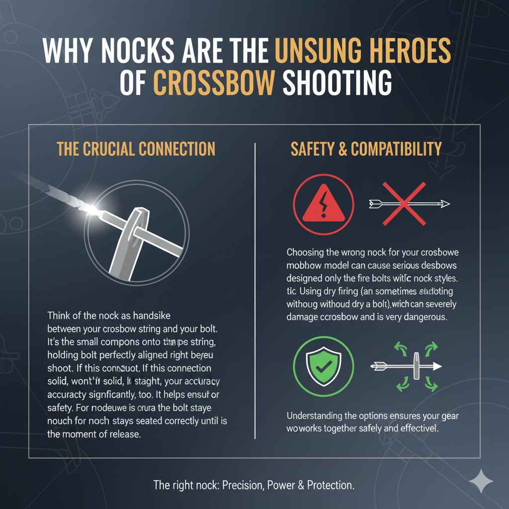 Why Nocks Are the Unsung Heroes of Crossbow Shooting