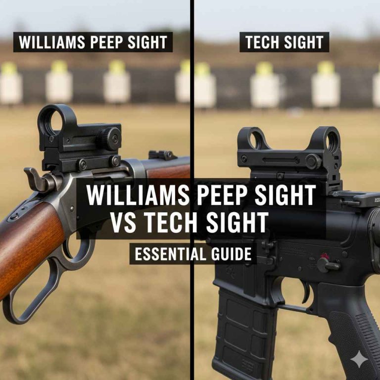 Williams Peep Sight Vs Tech Sight