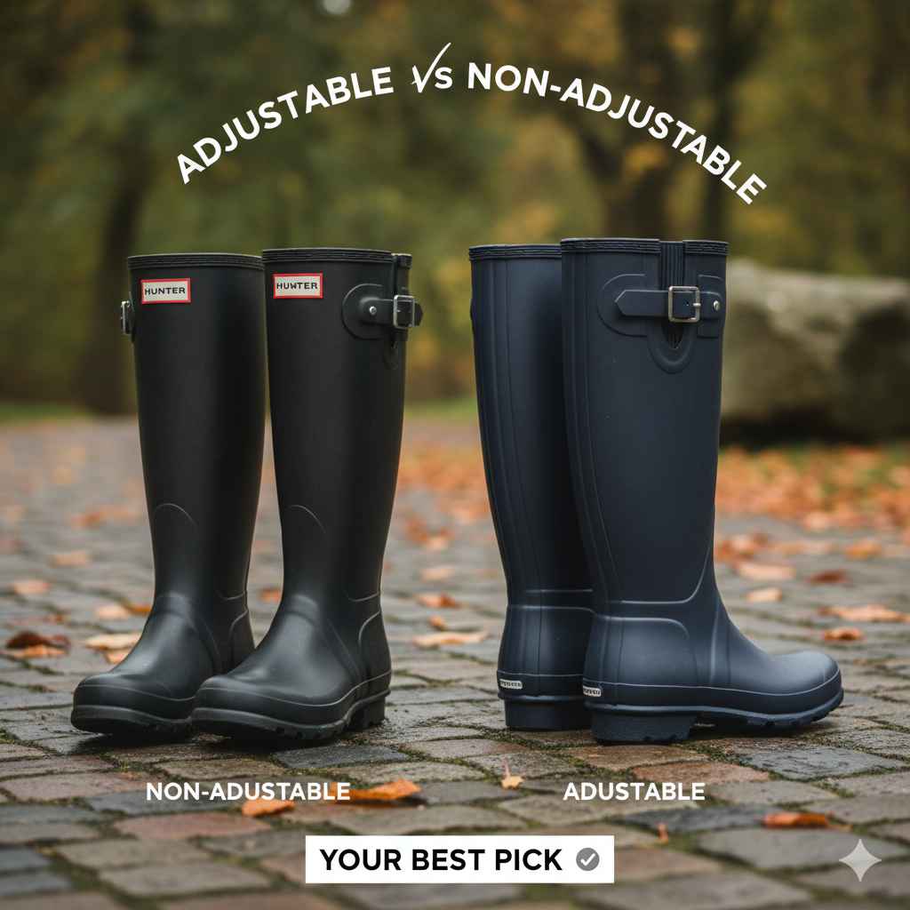 Adjustable vs Non-Adjustable Hunter Boots Best Pick