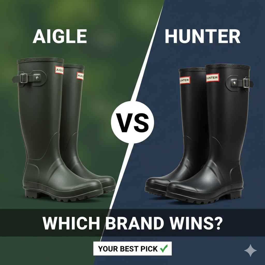 Aigle vs Hunter Boots Which Brand Wins