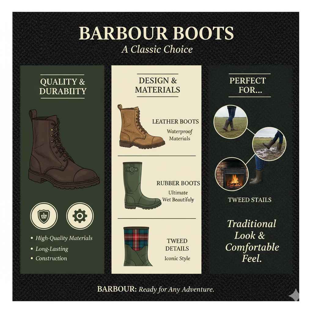 Barbour Boots A Classic Choice