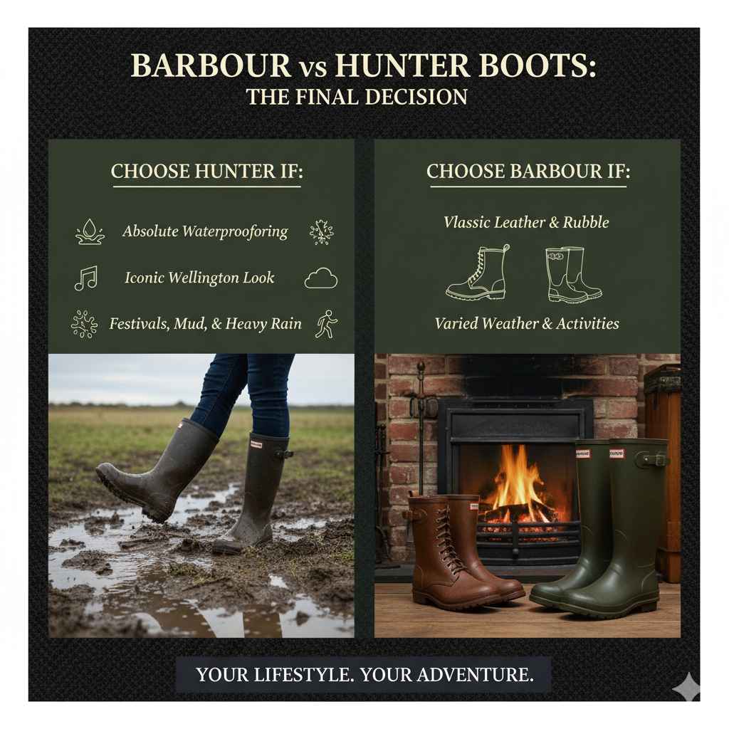 Barbour vs Hunter Boots Which Is Worth Buying The Final Decision