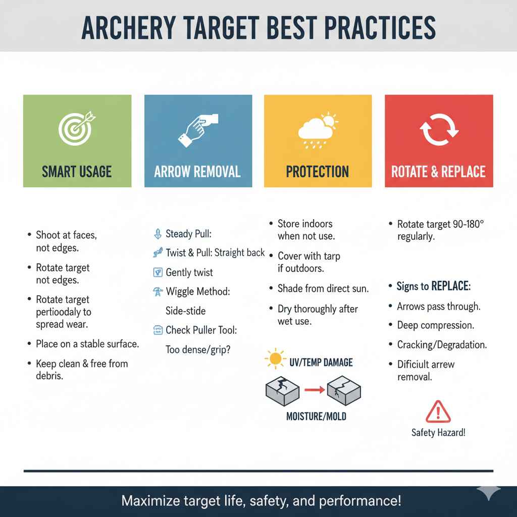 Best Practices for Archery Target Use