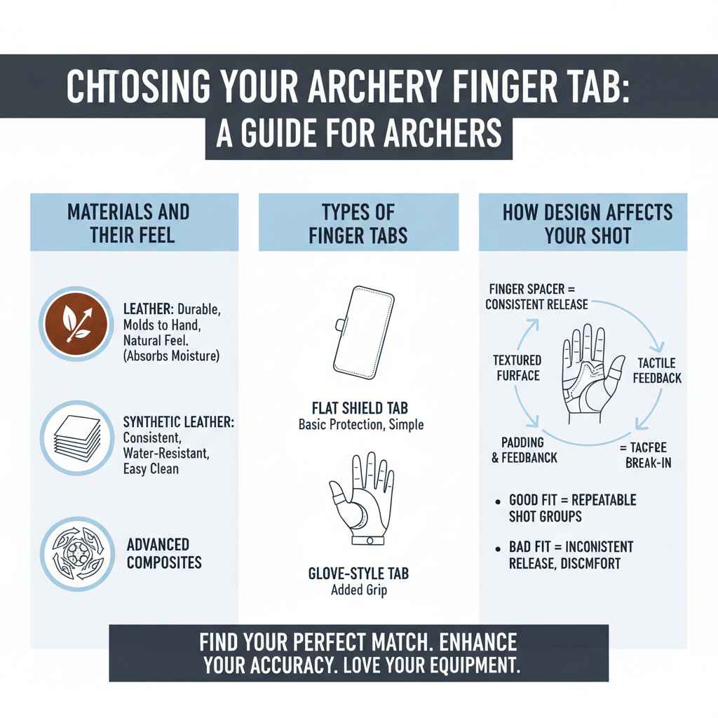 Choosing Your Archery Finger Tab