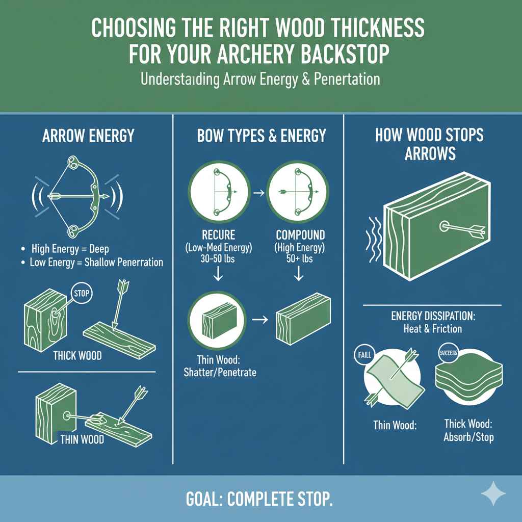 Choosing the Right Wood Thickness for Your Backstop